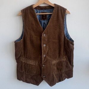 Vintage The Territory Ahead Men’s Corduroy Vest - Medium